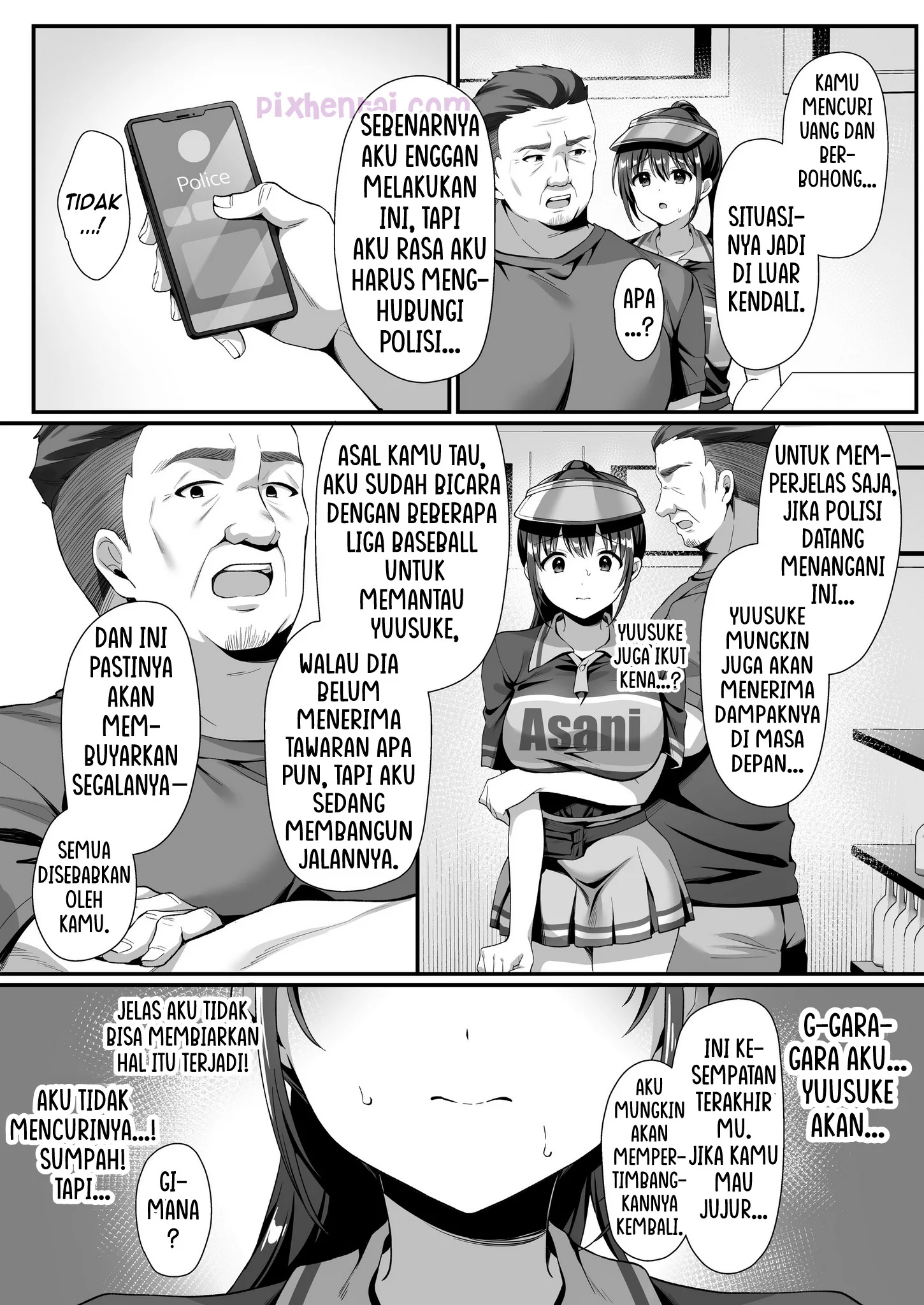 Komik hentai xxx manga sex bokep Watashi Nusundemasen Beer Garden no Uriko Baito ni Kita Dake Nanoni 13